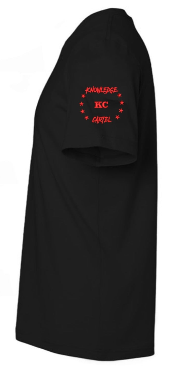 Black/Red Logo t-shirt