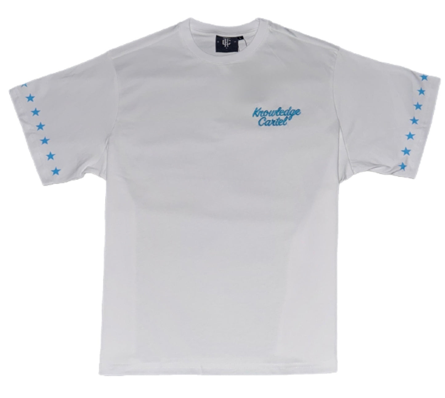 White and blue stars T-shirt