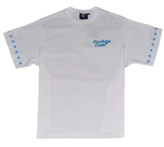 White and blue stars T-shirt